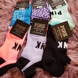 Vs pink socks new 6 pairs